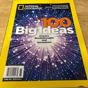 Vintage National Geographic 2016 100 Big Idea.